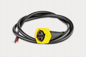 Connection lead for 5 pin plug in lamps - yellow plug